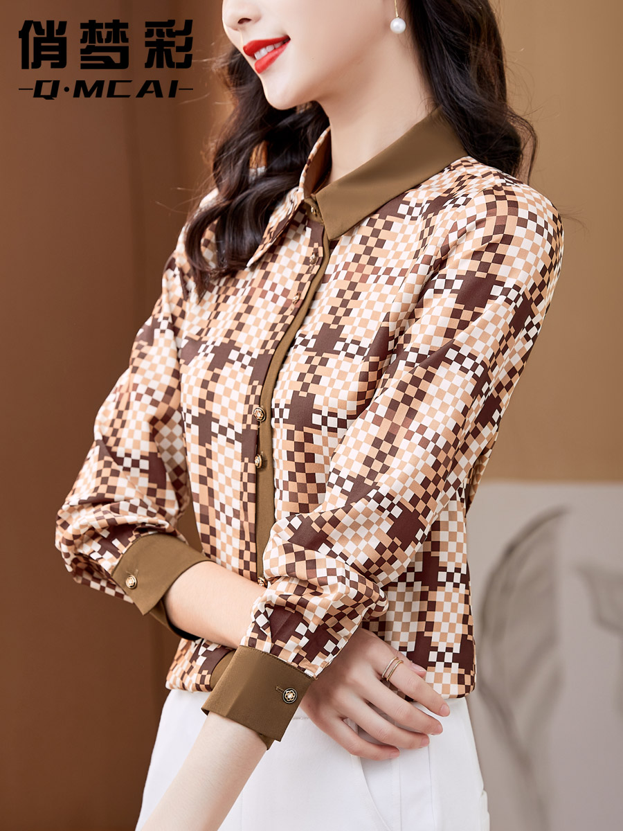 เสื้อเชิ้ต เสื้อเชิ้ตชีฟอง ลายสวยๆฟรีค่าส่ง