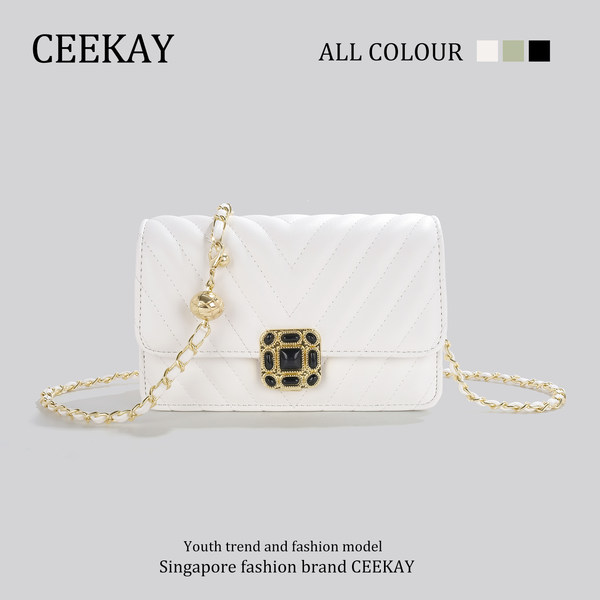 กระเป๋าสะพายข้างเกาหลี กระเป๋าผู้หญิงแบรนด์ CEEKEY