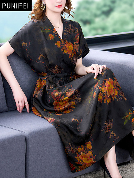 เดรสวัยผู้ใหญ่40-60ปี เดรสคุณแม่ ชุดเดรสทำงานวัยผู้ใหญ่ แบรนด์ MAMA DRESS