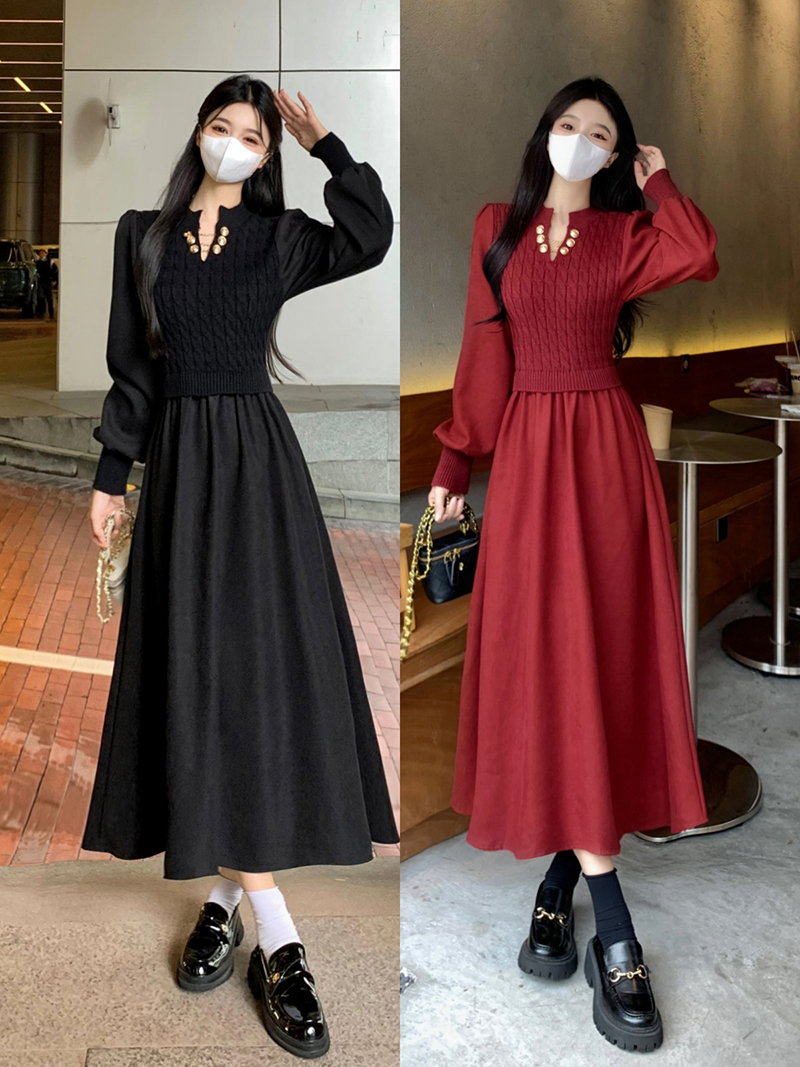เดรสสาวอวบ มีไซส์ L-4XLอกเสื้อ 38-47 นิ้ว ใส่ได้ทั้งสาวหุ่นดีน่ารักจนถึงสาวอวบพลัสไซส์ จัดส่งฟรี! ทักแชทสั่งซื้อ