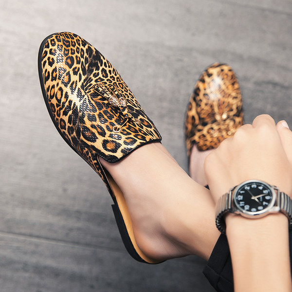 รองเท้าหนังผู้ชาย มีไซส์39-44 รองเท้าโลฟเฟอร์ชาย Slip-On Shoes