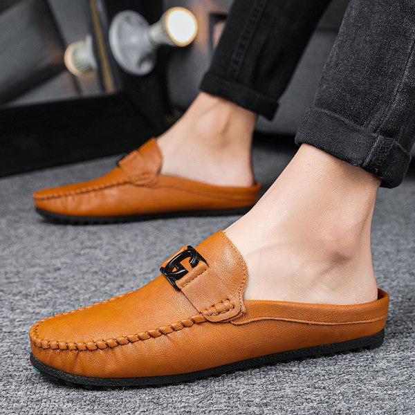 รองเท้าหนังผู้ชาย มีไซส์39-44 รองเท้าโลฟเฟอร์ชาย Slip-On Shoes