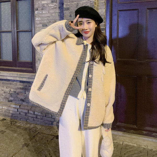เสื้อโค้ท เสื้อโค้ทกันหนาว เสื้อโค้ทใส่เที่ยวต่างประเทศ ยี่ห้อ: Qianziqian