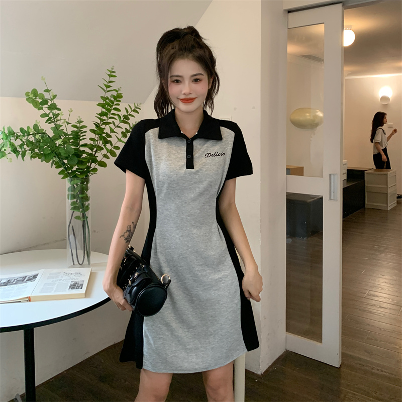 เดรสวัยรุ่น-เดรสคนอ้วนวัยรุ่น L-4XL(อก38-46 นิ้ว)