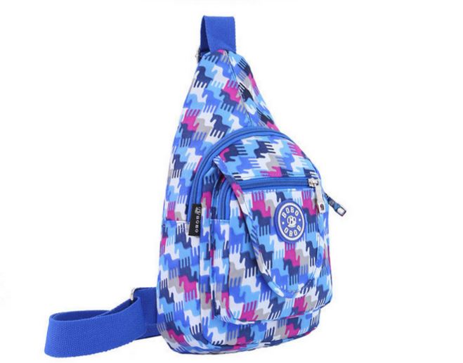 กระเป๋าเป้ กระเป๋าสะพาย กระเป๋าคาดอก ผ้าไนลอน กันน้ำ กระเป๋าผู้หญิง เก๋ ๆ ใส่ของกระจุกจิก กระเป๋าใส่ของเที่ยว แบบสวย สีสันสดใส 950130