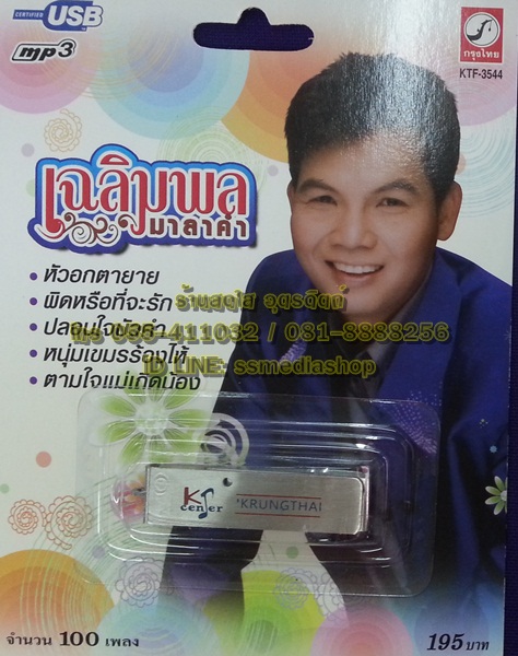 USB+เพลง เฉลิมพล มาลาคำ