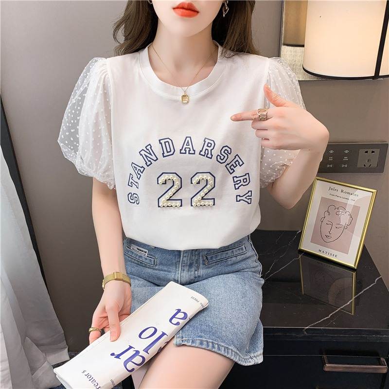เสื้อยืดวัยรุ่นน่ารักๆ เสื้อวัยรุ่นแขนสั้น เสื้อผ้าวัยรุ่นเกาหลี แบรนด์ Wiyike
