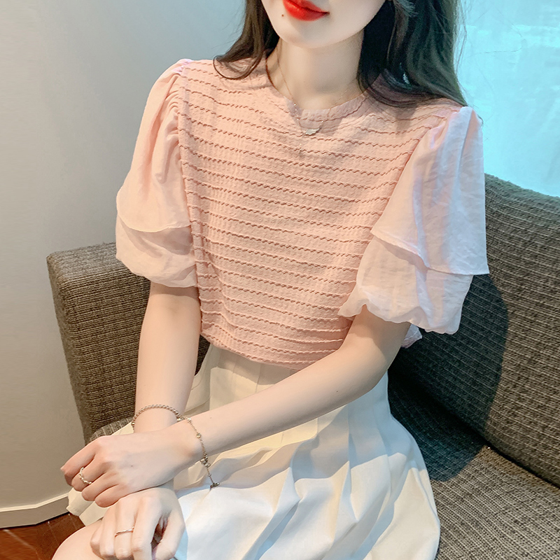 เสื้อเชิ้ตผู้หญิงใส่ทํางาน 390 บาทต่อชิ้น ฟรีค่าจัดส่ง