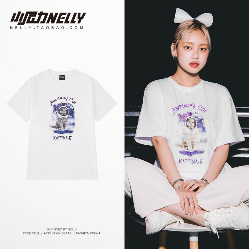 เสื้อยืดคอกลม ผู้ชาย เสื้อยืดผู้ชายเกาหลี เสื้อยืดเกาหลี แบรนด์ NELLY