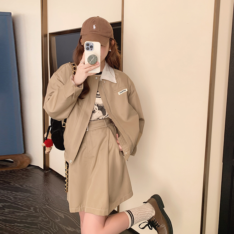 เสื้อโค้ท เสื้อโค้ทกันหนาว เสื้อโค้ทใส่เที่ยวต่างประเทศ ยี่ห้อ: Qianziqian