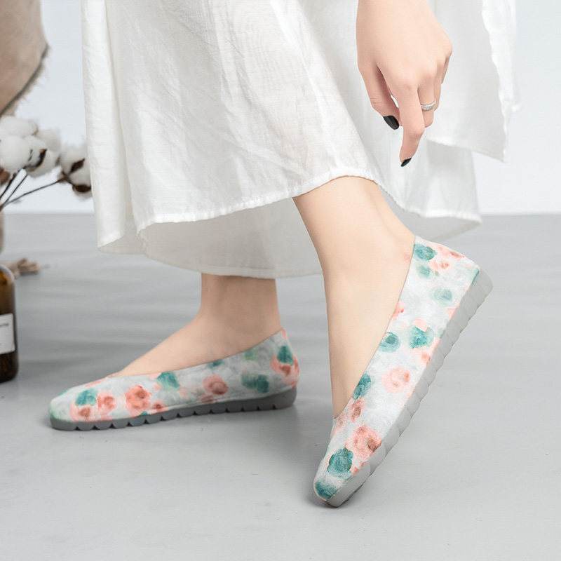 รองเท้าผ้าใบ รองเท้าลำลอง รองเท้าผ้าใบลำลอง รองเท้าแฟชั่นแบบสวม Slipper Shop