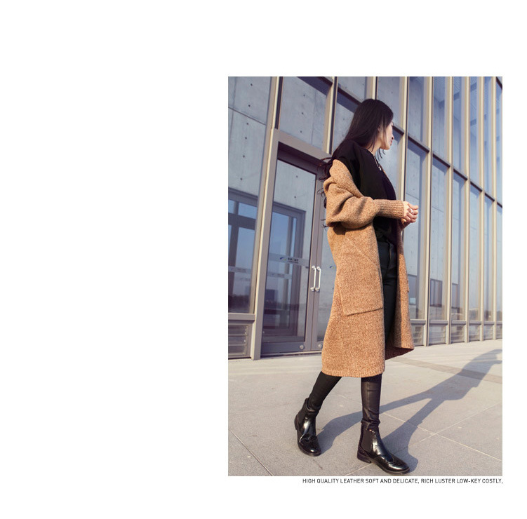 เสื้อคลุมกันหนาว ไหมพรม พร้อมส่ง เรียบหรู