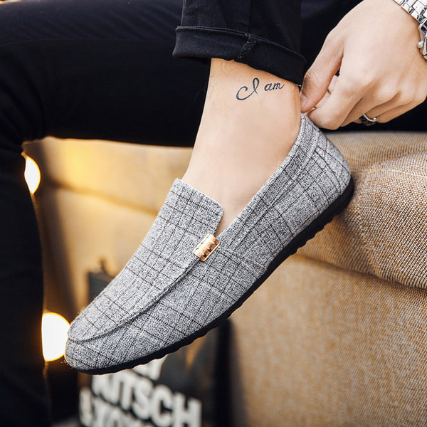 รองเท้าโลฟเฟอร์ชาย รองเท้าผู้ชาย รองเท้าแฟชั่นชาย รองเท้าหนังผู้ชาย Men Loafer Slip-On Shoes