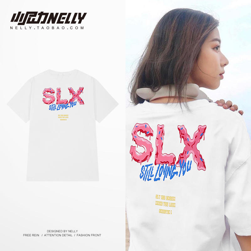 เสื้อยืดคอกลม ผู้ชาย เสื้อยืดผู้ชายเกาหลี เสื้อยืดเกาหลี แบรนด์ NELLY