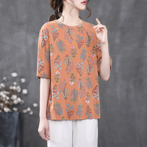 เสื้อยืดวินเทจ ฟรีไซส์อกเสื้อประมาณ 38-42