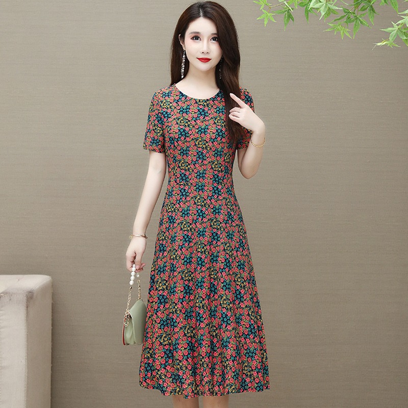 เดรสวัยผู้ใหญ่40-60ปีเดรสคุณแม่