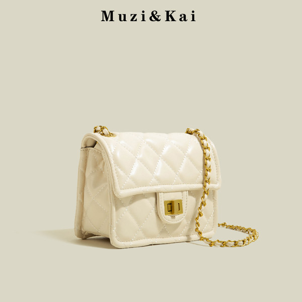 กระเป๋าสะพายข้างผู้หญิง กระเป๋าสะพายสไตล์เกาหลี By Muzi&Kai
