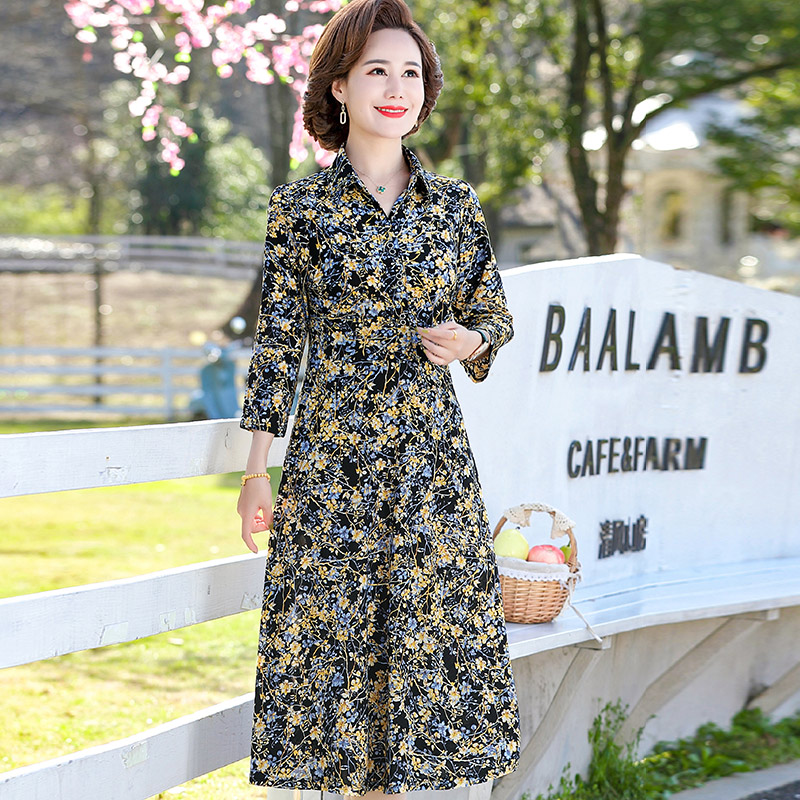 เดรสวัยผู้ใหญ่40-60ปี เดรสคุณแม่ ชุดเดรสทำงานวัยผู้ใหญ่ แบรนด์ MAMA DRESS