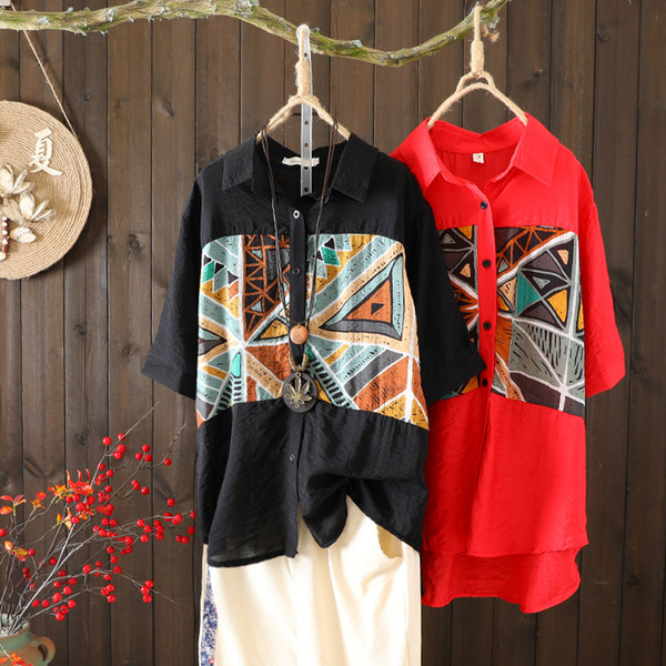 เสื้อลินิน เสื้อผ้าฝ้ายลินิน เสื้อเชิ้ตผ้าลินิน