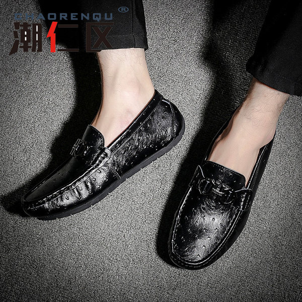 รองเท้าหนังผู้ชาย มีไซส์39-44 รองเท้าโลฟเฟอร์ชาย Slip-On Shoes