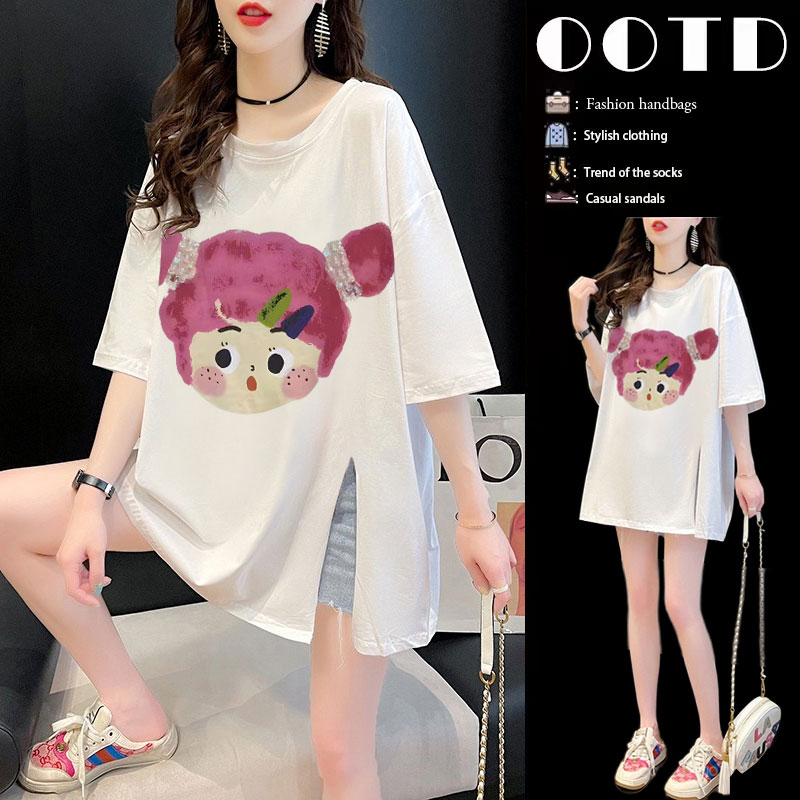 เสื้อยืดคนอ้วนแบบโอเวอร์ไซส์แบบ ulzzang fashion สนใจทักแชท