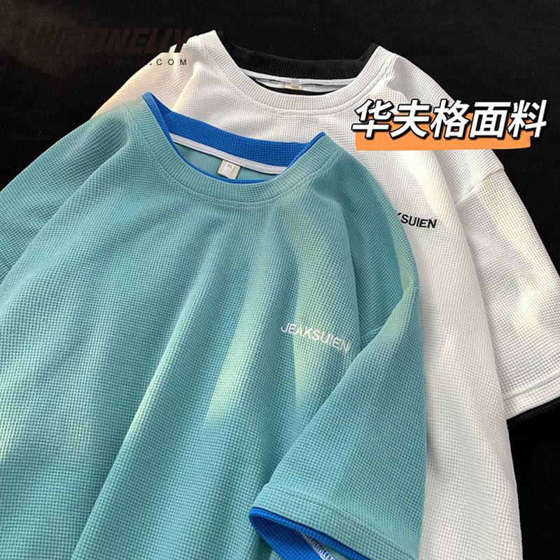 เสื้อยืดคอกลม ผู้ชาย เสื้อยืดผู้ชายเกาหลี เสื้อยืดเกาหลี แบรนด์ NELLY