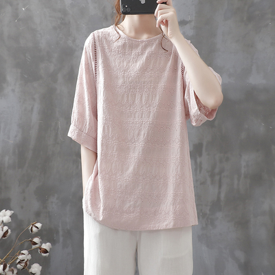 เสื้อเชิ้ตผ้าฝ้ายลินิน ขายเสื้อเชิ้ต ผ้าลินิน เสื้อเชิ้ตผ้าฝ้ายผู้หญิง