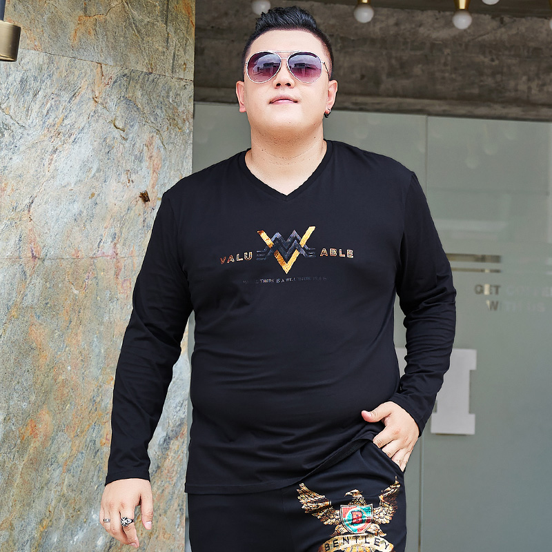 เสื้อยืดผู้ชายอ้วน S-5XL(อกเสื้อ39-51นิ้ว)