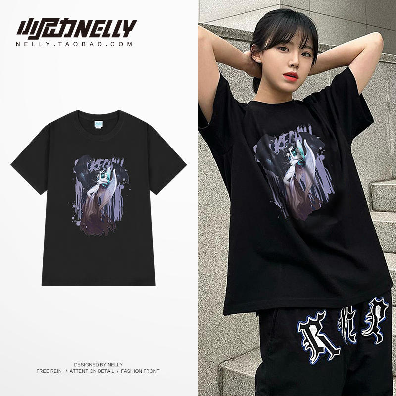 เสื้อยืดคอกลม ผู้ชาย เสื้อยืดผู้ชายเกาหลี เสื้อยืดเกาหลี แบรนด์ NELLY