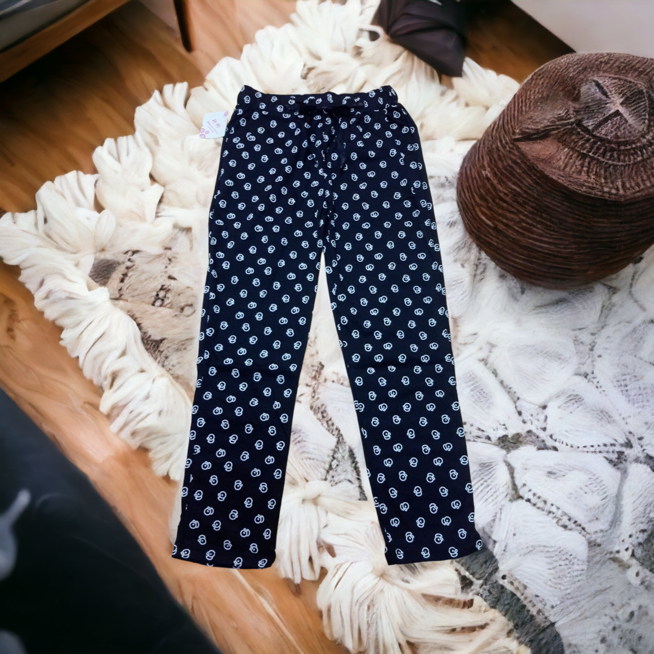 Trousers423 กางเกงขายาวเอวยืด กระเป๋าข้าง ผ้าคอตตอนเนื้อนิ่มยืดได้เยอะ มี 2 สี ดำ, เทา