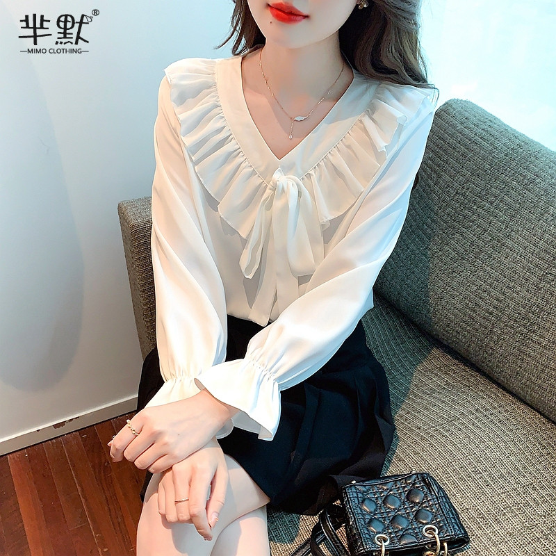 เสื้อลูกไม้ เสื้อเชิ้ตแขนยาว