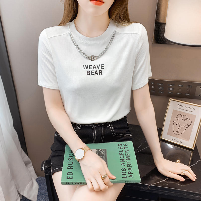 เสื้อยืดวัยรุ่นน่ารักๆ เสื้อวัยรุ่นแขนสั้น เสื้อผ้าวัยรุ่นเกาหลี แบรนด์ Wiyike