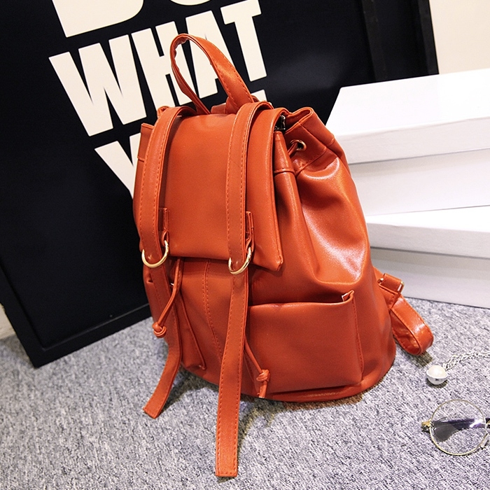 กระเป๋าเป้ สไตล์เกาหลี จุของได้เยอะ หนังนิ่ม พร้อมส่ง