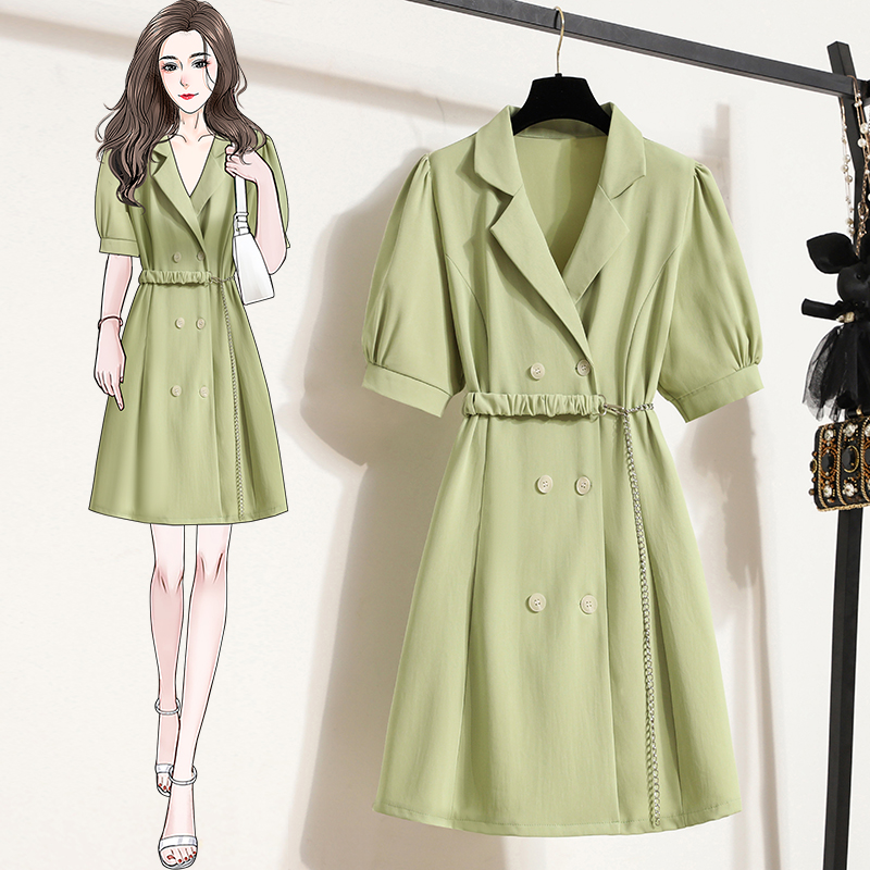 เดรสคนอ้วน เดรสสาวอวบ ชุดเดรสคนอ้วนวัยรุ่น BY PLUS SIZE Girl