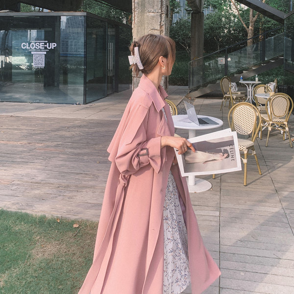 เสื้อโค้ท เสื้อโค้ทกันหนาว เสื้อโค้ทใส่เที่ยวต่างประเทศ ยี่ห้อ: Qianziqian