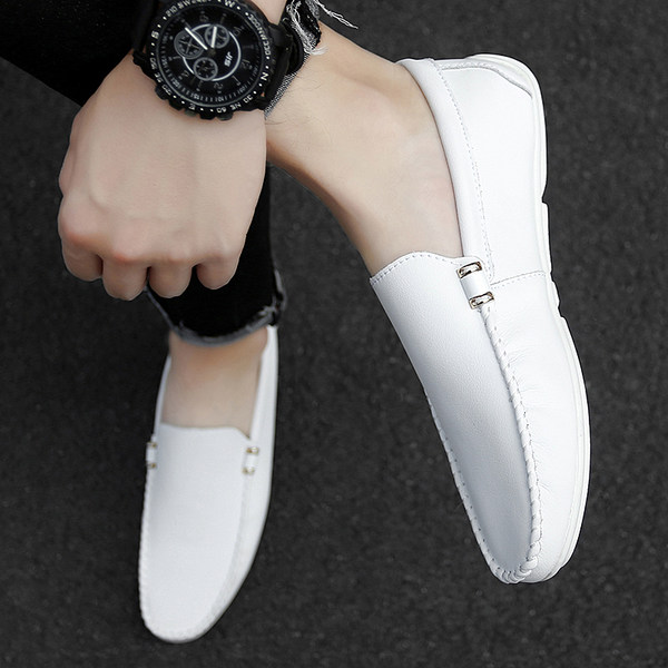 รองเท้าหนังผู้ชาย มีไซส์39-44 รองเท้าโลฟเฟอร์ชาย Slip-On Shoes
