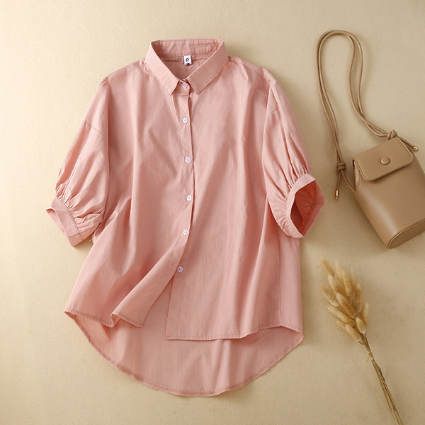 เสื้อลินิน แบบเสื้อสวยๆ เสื้อผ้าฝ้ายลินิน เสื้อเชิ้ตผ้าลินิน BY LININ