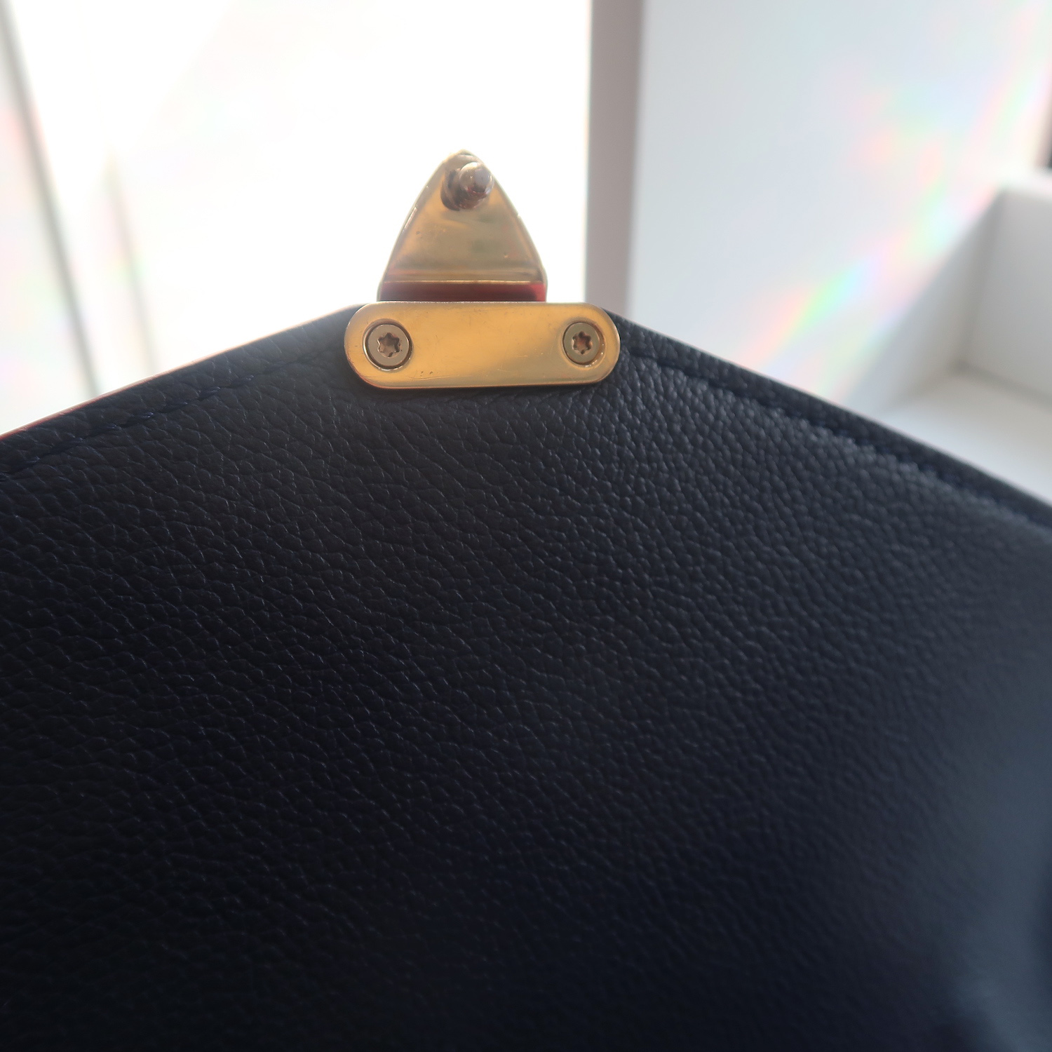 Louis Vuitton Blue Monogram Empreinte Metis Pochette