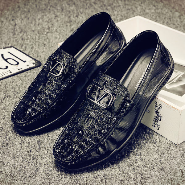 รองเท้าหนังผู้ชาย มีไซส์39-44 รองเท้าโลฟเฟอร์ชาย Slip-On Shoes