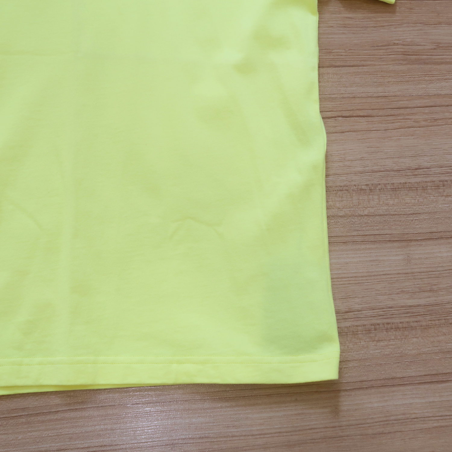 Balenciaga Yellow Crew Slogan Print T-shirt XS