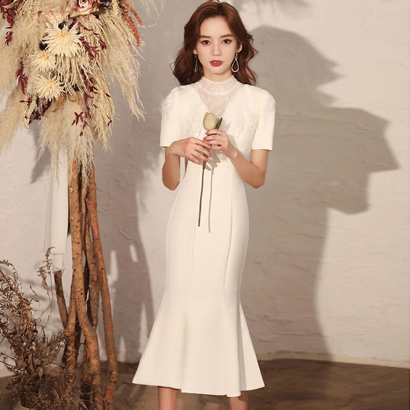 ชุดราตรี ชุดราตรีสวยหรู แบบ ทันสมัย Evening dress