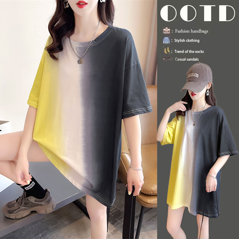 เสื้อยืดคนอ้วนแบบโอเวอร์ไซส์แบบ ulzzang fashion สนใจทักแชท