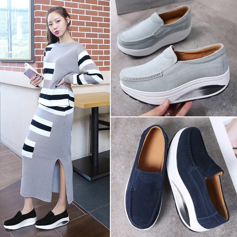 รองเท้าผ้าใบ รองเท้าลำลอง รองเท้าผ้าใบลำลอง รองเท้าแฟชั่นแบบสวม Slipper Shop