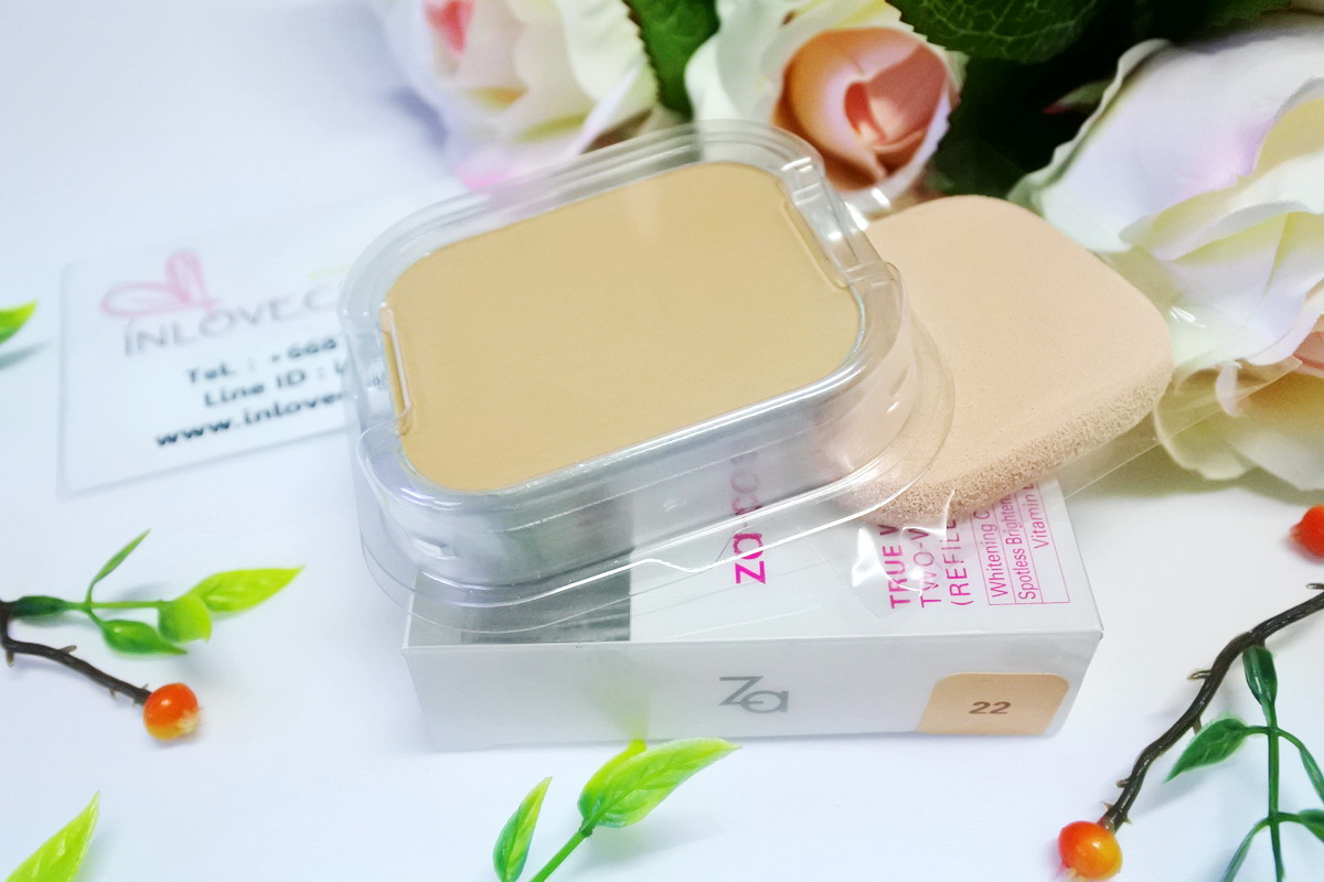 ZA / True White Plus Two-way Foundation SPF20 PA++ (Refill #22)
