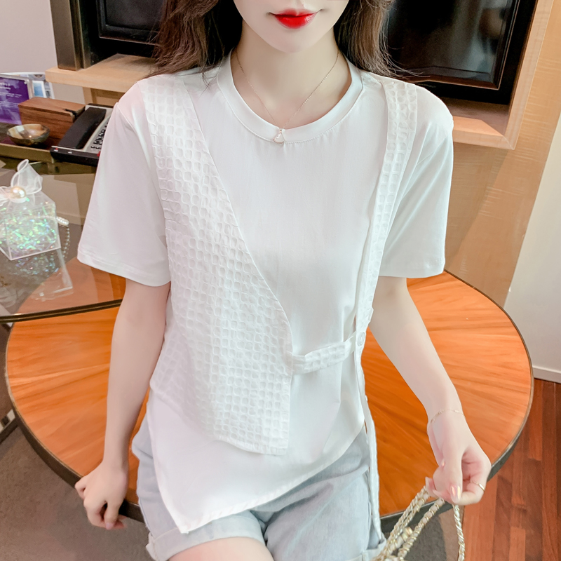 เสื้อผ้าวัยรุ่นเกาหลี เสื้อยืดวัยรุ่นผู้หญิง มีขนาด S M L XL