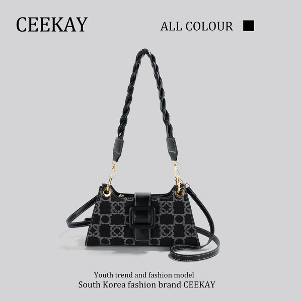 กระเป๋าสะพายข้างเกาหลี กระเป๋าผู้หญิงแบรนด์ CEEKEY