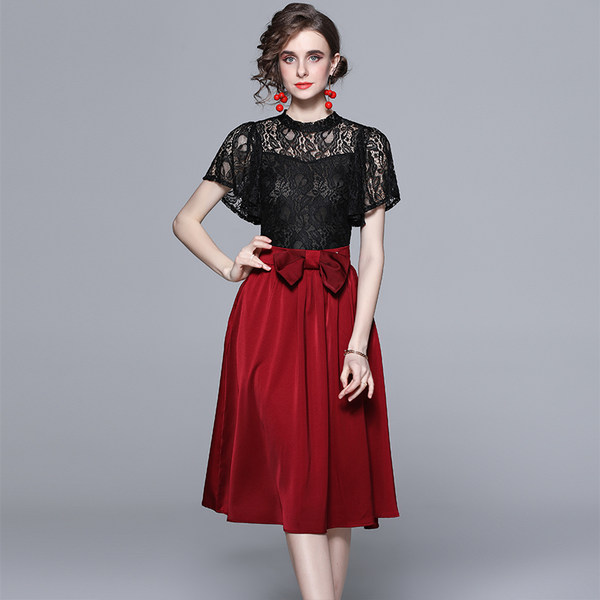 ชุดเดรสเรียบหรูดูแพง เดรสแบรนด์ DG Boutique