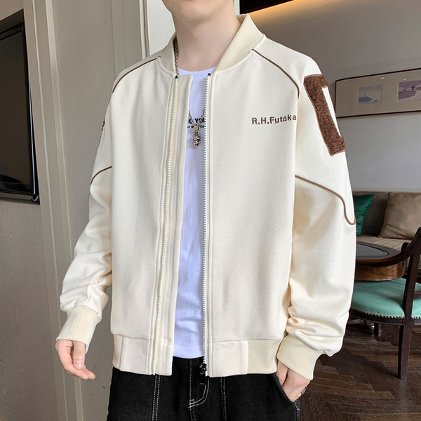 เสื้อแจ็คเก็ตเบสบอล เสื้อคลุม เสื้อแขนยาวสไตล์เกาหลี