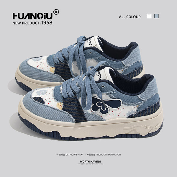 รองเท้าผ้าใบแฟชั่นผู้หญิง ใส่สบาย มีขนาด 35-40