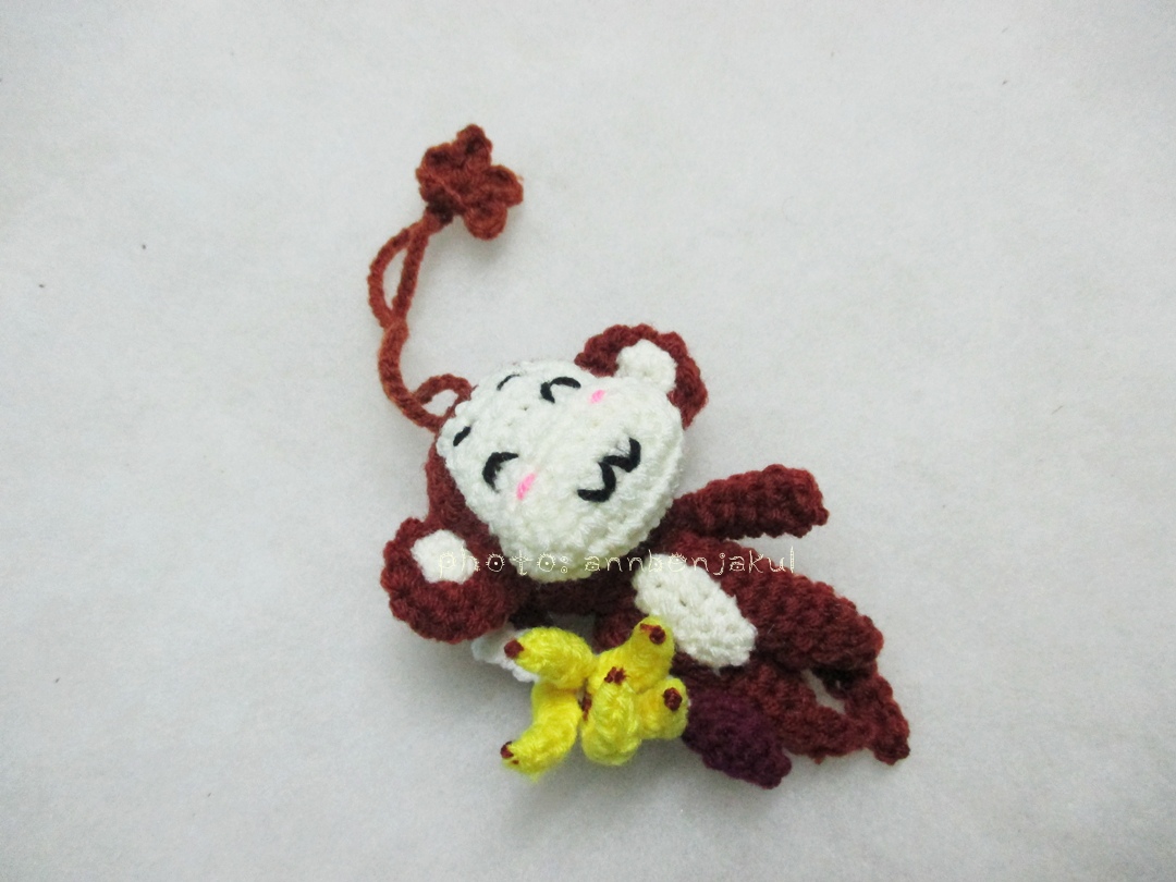 ที่ห้อยกระเป๋าลิง ขนาด4 นิ้ว